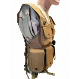 Gilet Tattico con Fondina TAN (H4191 Royal)