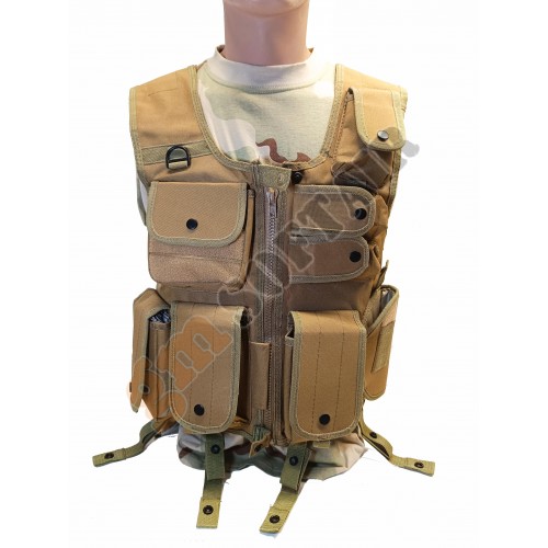 Gilet Tattico con Fondina TAN (H4191 Royal)