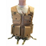Gilet Tattico con Fondina TAN (H4191 Royal)