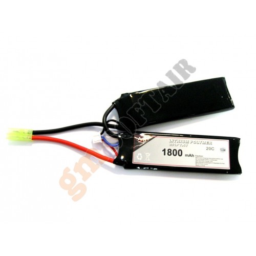 LiPo 7.4x1800 20C Doppia M4 (ACTION BATTERIES)