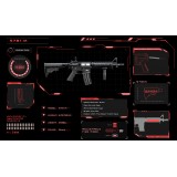 M4 RAS II USMC Full Metal (CQB) (5781M D-BOYS)