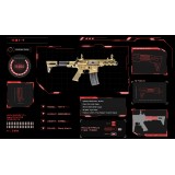 M4 PDW in Metallo TAN (1131-T D-BOYS)