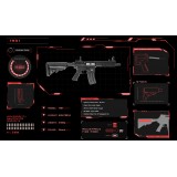 M4 Ris 7" in ABS Nero (1901 D-BOYS)