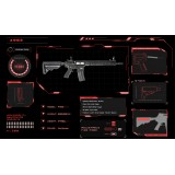 M4 Ris 12.5" in Metallo Nero (4983 D-BOYS)