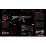 M4 Ris 8" in ABS Nero (7301 D-BOYS)
