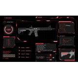 M4 Ris 13" in Metallo Nero (7302M D-BOYS)