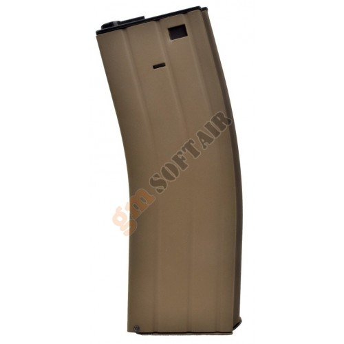 Caricatore in Metallo da 300 bb Flash per Serie M4/M16 - Dark Earth (DB005 D-Boys)