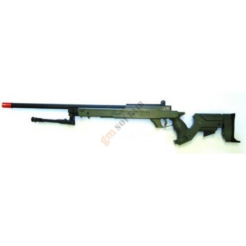 Fucile a molla Well MB04 Verde con Bipiede (MB04V WELL)