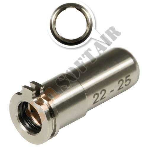 Spingipallino Regolabile da 22 a 25 mm in Titanio Doppio O-Ring (MX-NOZ2225TN MAXX MODEL)