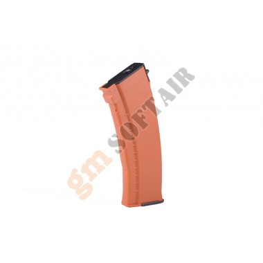Caricatorein ABS per AK74 - MidCap 120bb - Orange (E&L-1102-04-B E&L)