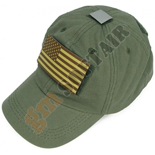 SF Cap with IFF Flag-Tan King Arms (KA-AC-2002-ODT King Arms)