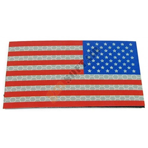 Bandiera USA DX a Colori Plastificata Large (KA-AC-2151-CO King Arms)