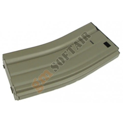 Caricatore Monofilare per M4 da 68bb TAN in Metallo (KA-MAG-02-DE King Arms)