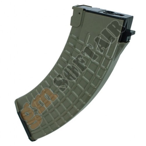 Caricatore AK da 600bb Olive Drab in ABS (KA-MAG-14-HC-OD King Arms)