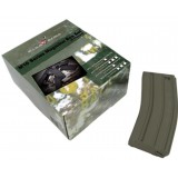Set 5 Caricatori in Plastica 120bb M4/M16 Verdi (KA-MAG-16-V-OD King Arms)