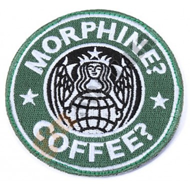 Patch USAF PJ Morphine/Coffee OD Ricamata (KA-AC-6121-OD King Arms)