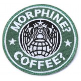 Patch USAF PJ Morphine/Coffee OD Ricamata (KA-AC-6121-OD King Arms)