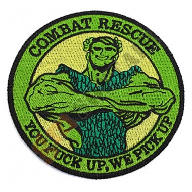Patch PJ Combat Rescue Full Color Embroided (KA-AC-6120-OD King Arms)
