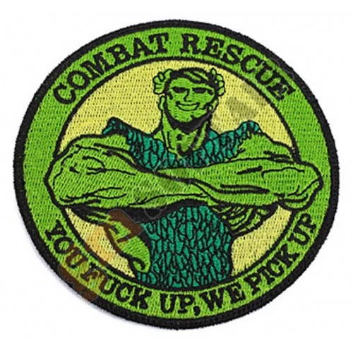 Patch PJ Combat Rescue a Colori Ricamata (KA-AC-6120-OD King Arms)