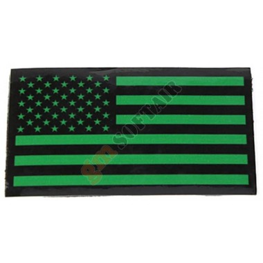 Patch USA SX Dark Green Plastificata Large (KA-AC-2156-DG King Arms)
