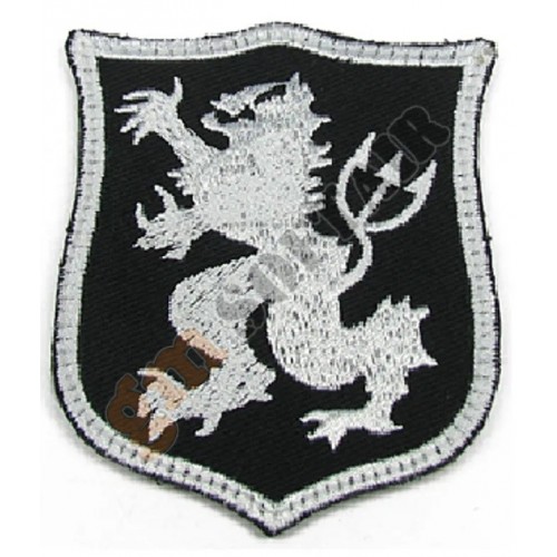 Patch Seal Gold Team Lion S BK Ricamata (KA-AC-6063-BK King Arms)