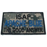 Patch Apache Blue ACU Ricamata (KA-AC-6043-ACU King Arms)