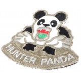 Patch Hunter Panda a Colori Gommata (KA-AC-6132-CO King Arms)
