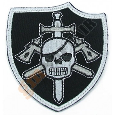 Patch Scudetto Seal Devgru Nera Ricamata (KA-AC-6065-BK King Arms)