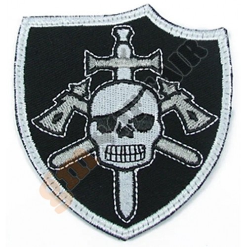 Patch Scudetto Seal Devgru Nera Ricamata (KA-AC-6065-BK King Arms)