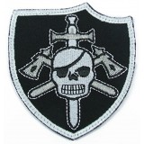 Seal Devgru Embroidery Patch - BK (KA-AC-6065-BK King Arms)