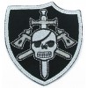 Seal Devgru Embroidery Patch - BK (KA-AC-6065-BK King Arms)