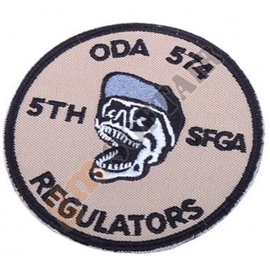 Patch ODA 574 5th SFGA a Colori Ricamata (KA-AC-6053-TAN King Arms)