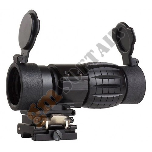 ET Style 4x FXD Magnifier Black (AO5338 AIM-O)