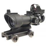 Acog 4X32 Scope con Mini Dot Nera (AO5320 AIM-O)