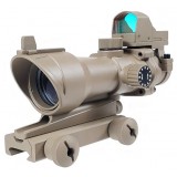 Acog 4X32 Scope con Mini Dot TAN (AO5320 AIM-O)