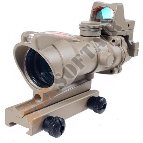 Acog 4X32C Source Fiber con Dot RMR TAN (AO1003 AIM-O)