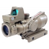 Acog 4X32C Source Fiber con Dot RMR TAN (AO1003 AIM-O)