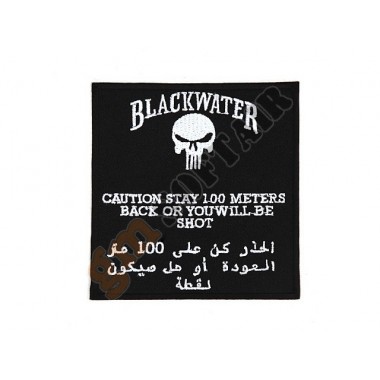 Patch BlackWater 100 Meters (no Velcro) (442306-3208 101 INC)