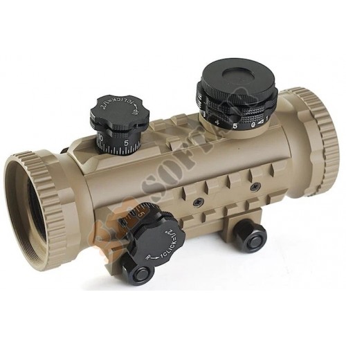 Red/Green Dot 1x30 Rail TAN (AO3014 AIM-O)