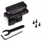 Tactical QD Mount per Dot serie T Nero (AO1702 AIM-O)