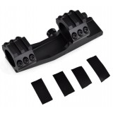 Supporto per Ottica Cantilever 25.4mm Nero (AO9001 AIM-O)