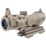 ACOG 4X32 Scope con Sgancio Rapido TAN (AO5314 AIM-O)