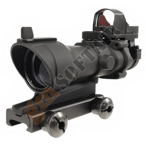 ACOG 4X32 Scope con Mini Dot Nera (AO5317 AIM-O)