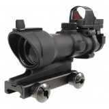 ACOG 4X32 Scope con Mini Dot Nera (AO5317 AIM-O)