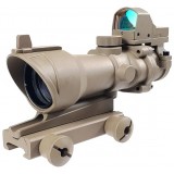 ACOG 4X32 Scope con Mini Dot TAN (AO5317 AIM-O)