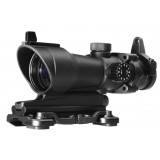 ACOG 4X32 Reticolo Illuminato con Sgancio rapido Nera