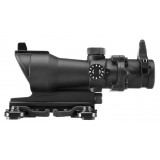 ACOG 4X32 Reticolo Illuminato con Sgancio rapido Nera