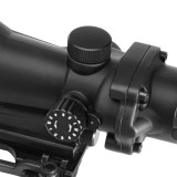 ACOG 4X32 Reticolo Illuminato con Sgancio rapido Nera