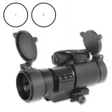 M2 Red-Green Dot con L Shaped Mount Nero (AO5020 AIM-O)