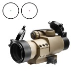 M2 Red-Green Dot con L Shaped Mount TAN (AO5020 AIM-O)